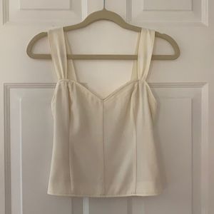 Abercrombie & Fitch Cream Tank Top